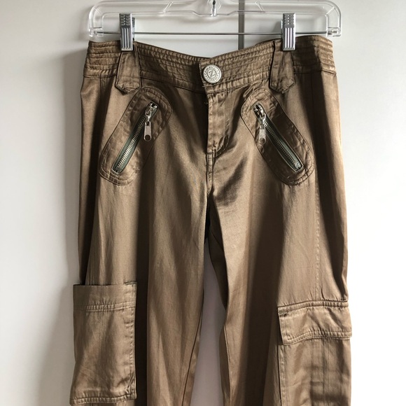 Z Cavaricci satin cargo pants - Picture 3 of 16